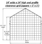 14'Wx30'Lx14'H A frame RV shelter